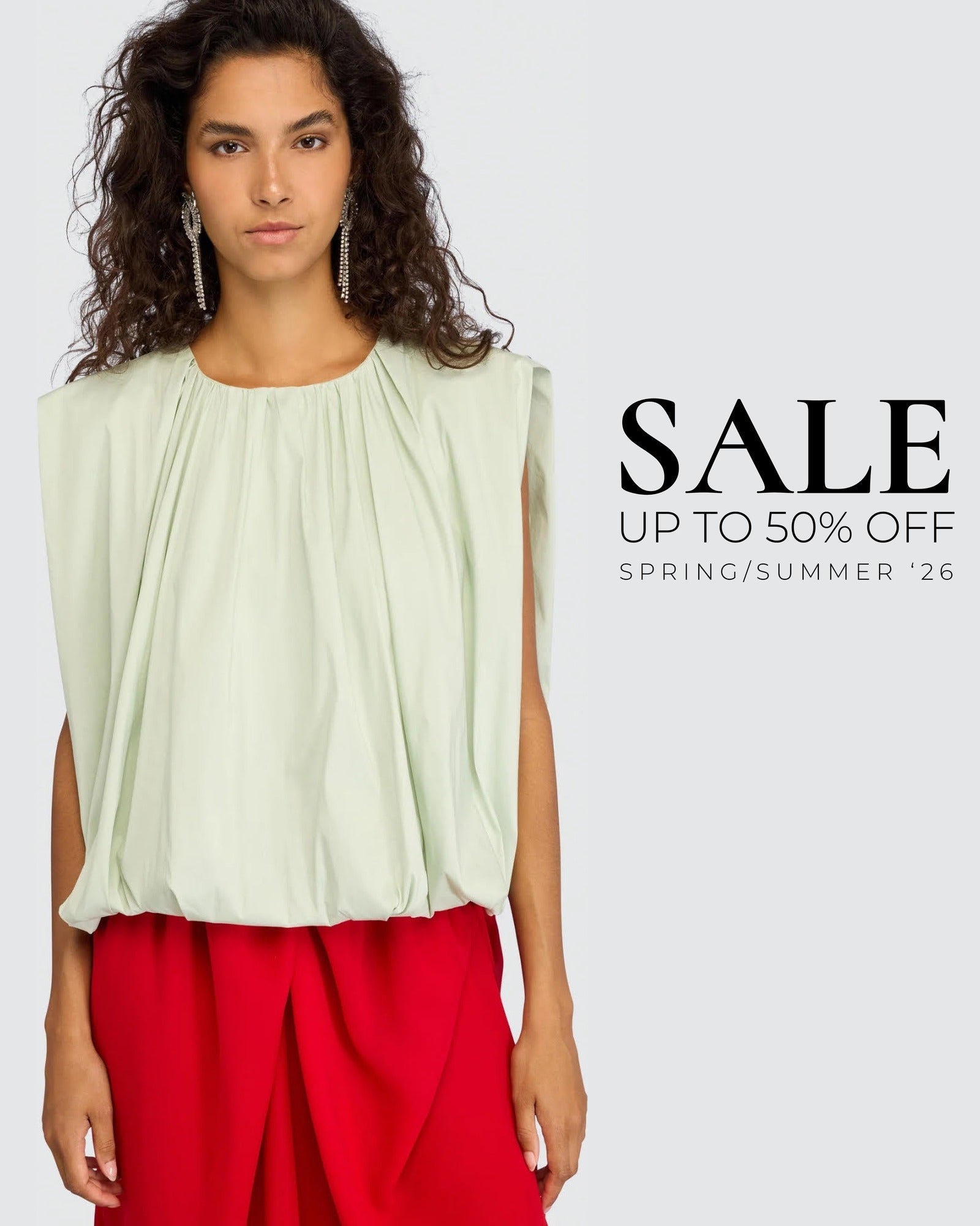 Sale up to 50% off Spring/Summer '26