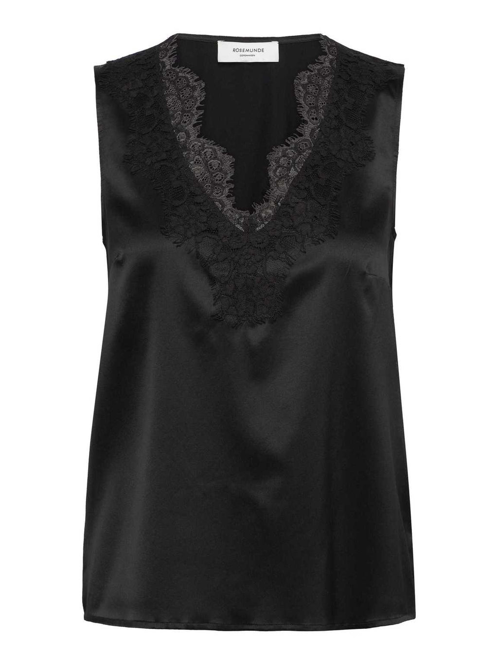 Jade Silk Lace Top