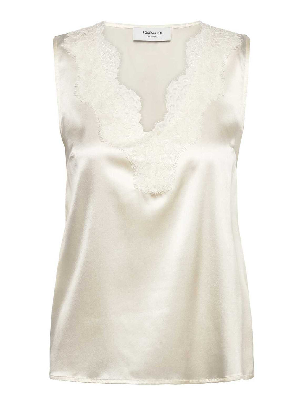 Jade Silk Lace Top