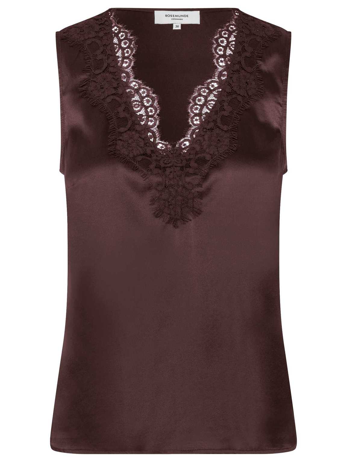 Jade Silk Lace Top
