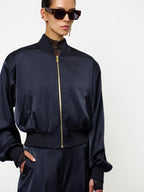 Xylah Satin Bomber