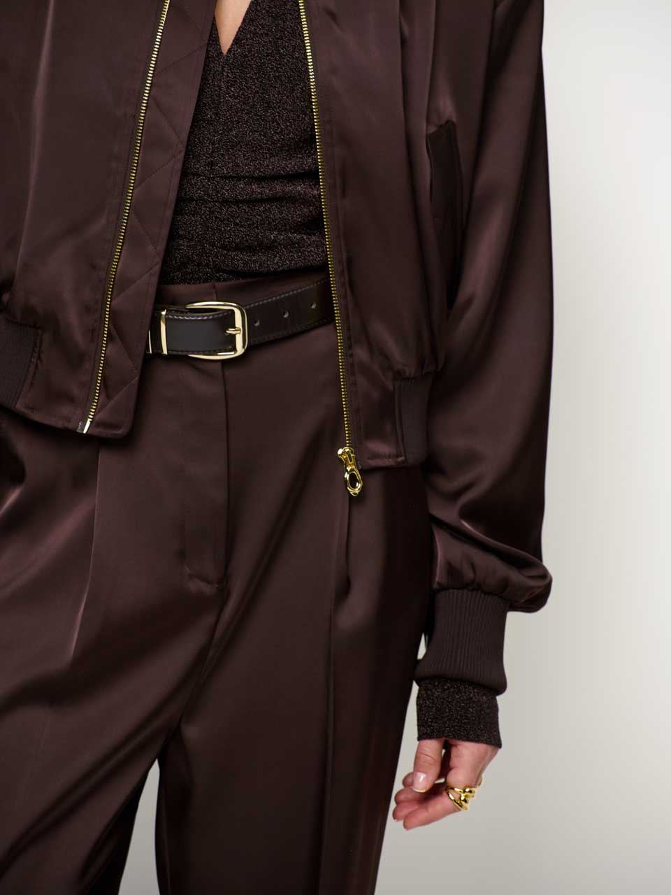 Xylah Satin Bomber