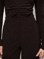 Noemia Lurex Wide Leg