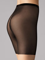 WOLFORD TULLE CONTROL SHORTS ZWART - 2