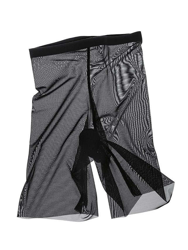 WOLFORD TULLE CONTROL SHORTS ZWART - 3