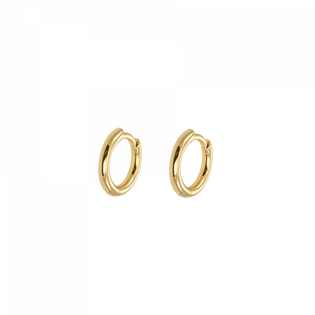 EMILIA BY BON DEP HOOPS X-SMALL GOUD - 1
