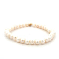 Pearl big plain gold