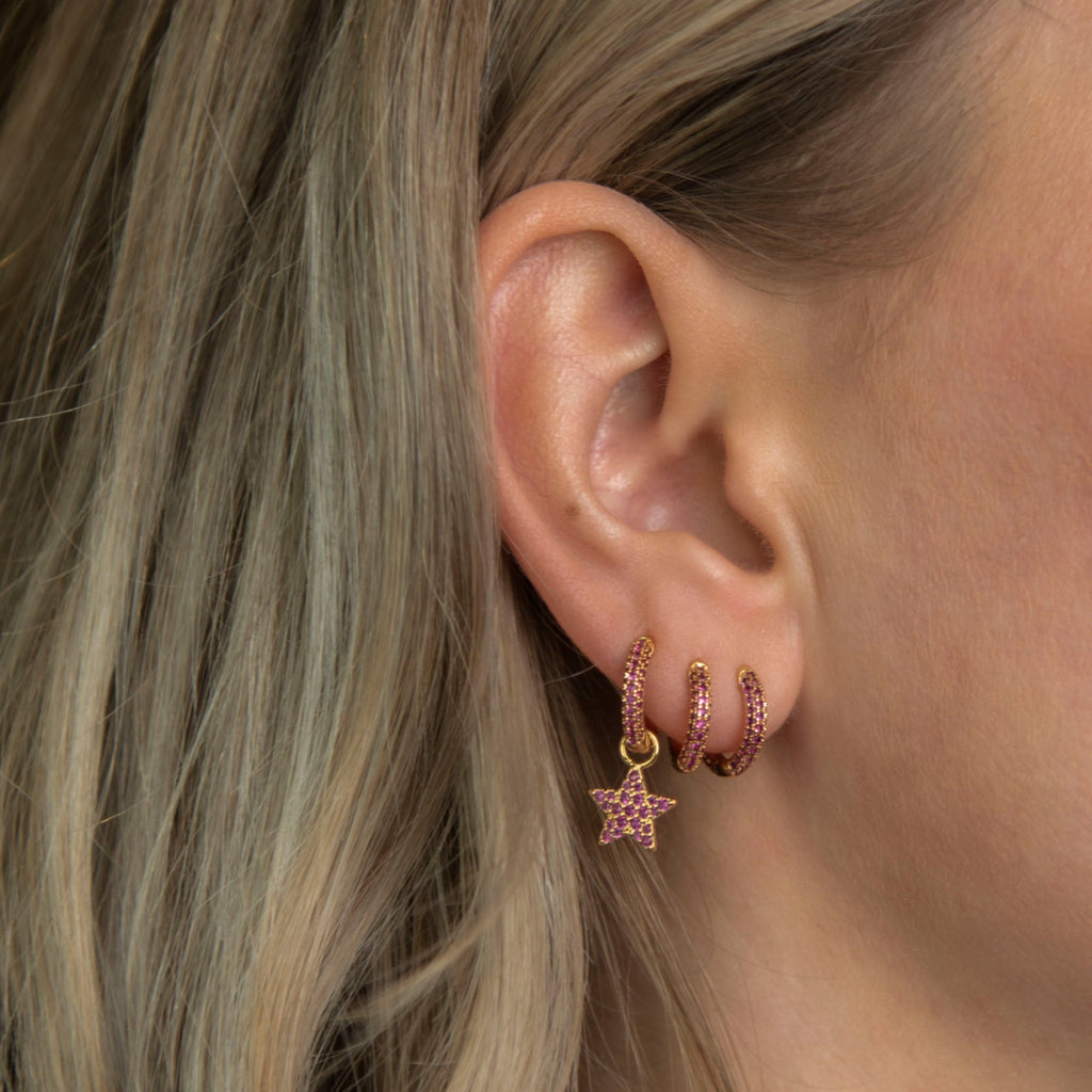EMILIA BY BON DEP ELLA CHARM CERISE GOUD - 2