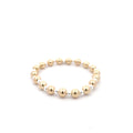 Basic Gold - Silver 7mm x 4mm