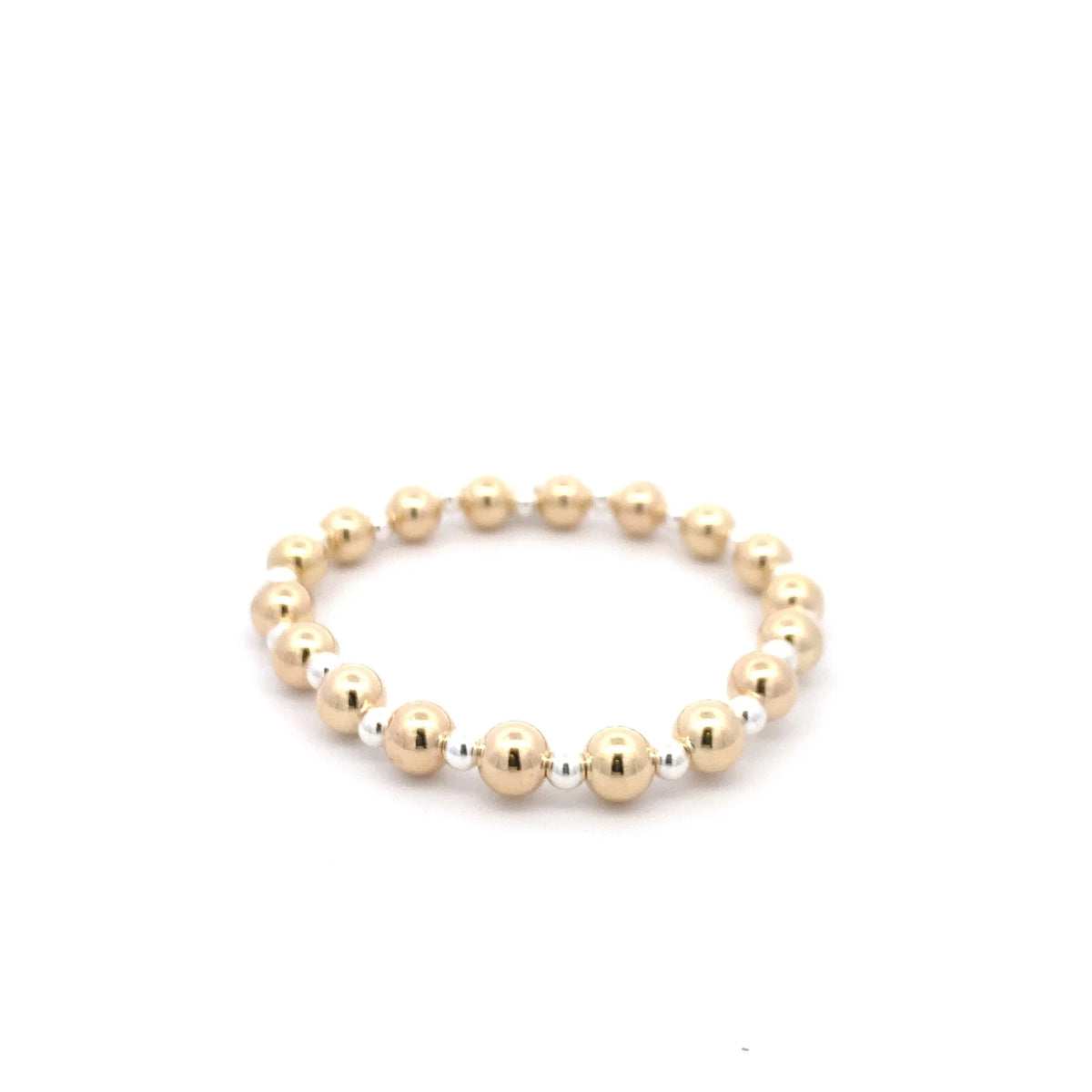Basic Gold - Silver 7mm x 4mm
