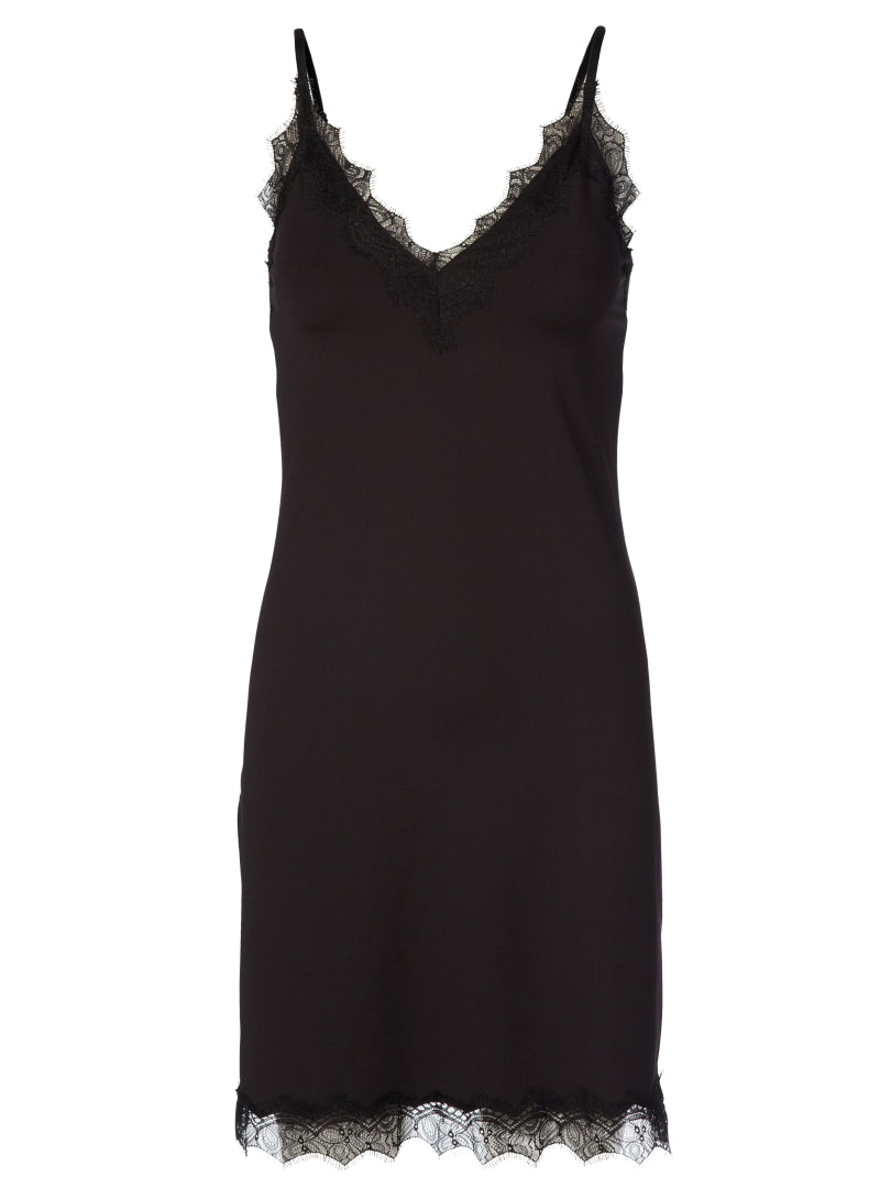 ROSEMUNDE SLIP DRESS 4218 ZWART - 1
