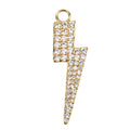 EMILIA BY BON DEP LIZA LARGE CHARM WHITE GOUD - 1