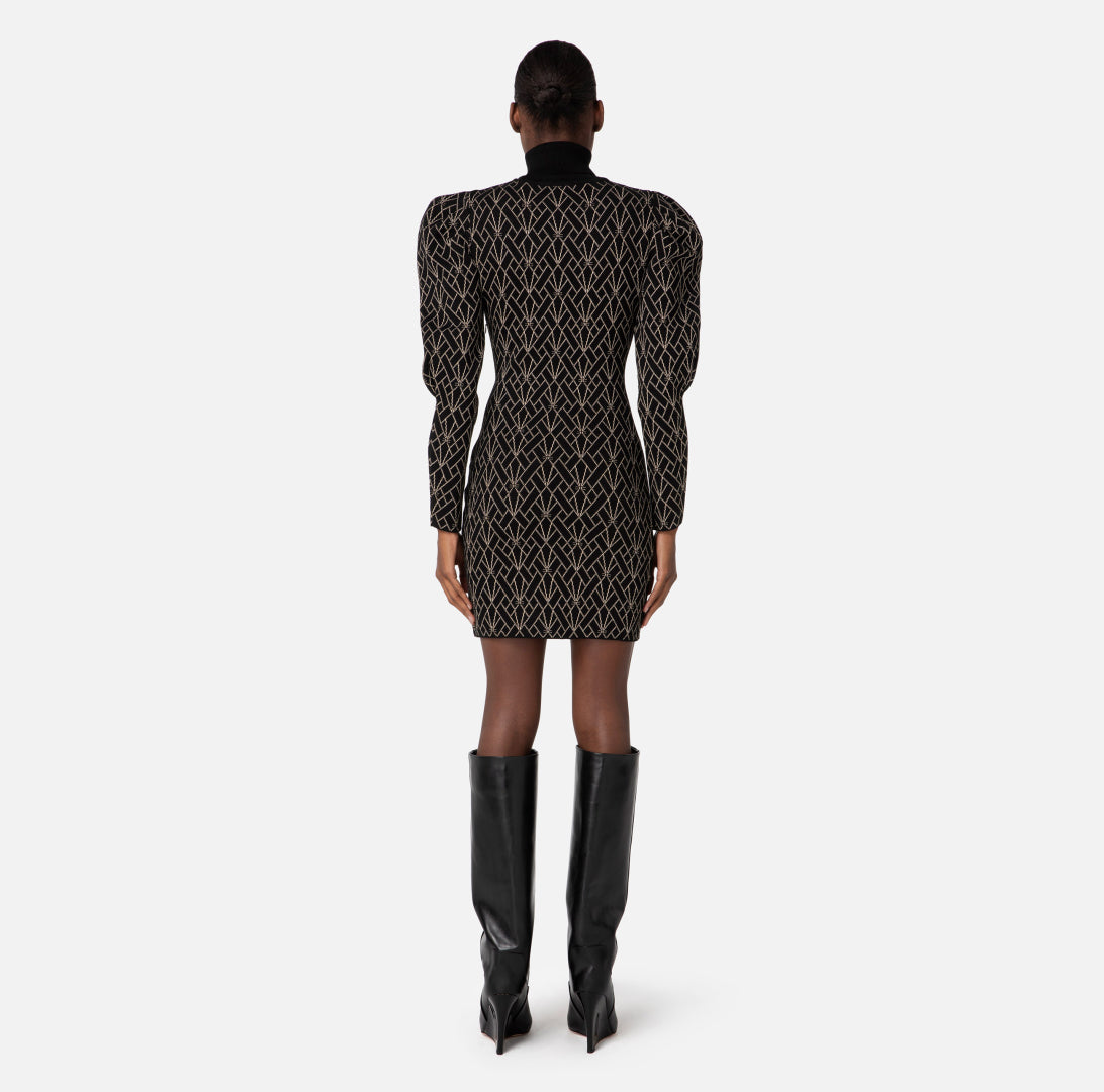 ELISABETTA FRANCHI JURK AM36M37 PRINT - 5
