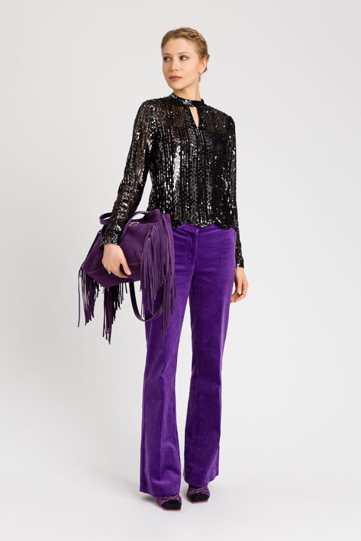 TWIN SET TOP 2053 ZWART - 1