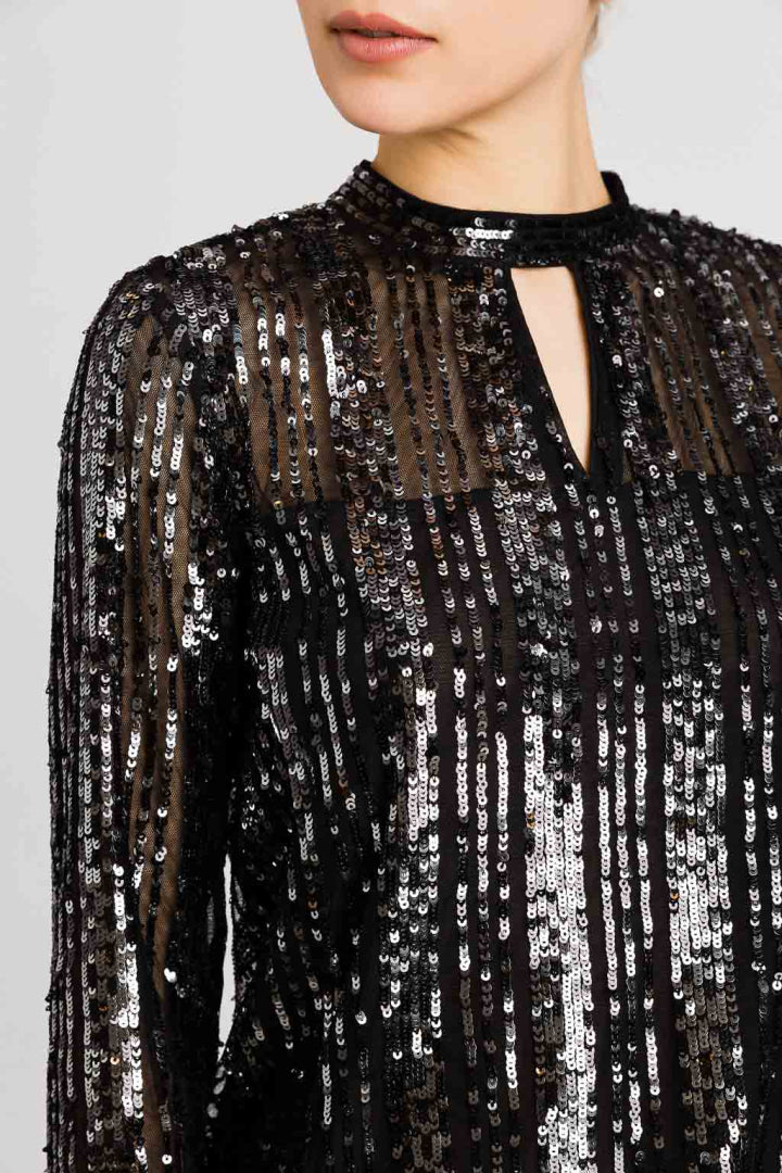 TWIN SET TOP 2053 ZWART - 3