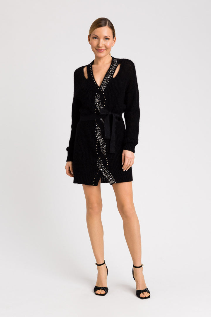 TWIN SET JURK 3392 ZWART - 1