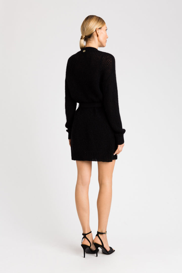TWIN SET JURK 3392 ZWART - 2