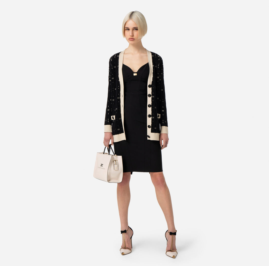 ELISABETTA FRANCHI VEST MK70S36E2 PRINT - 3