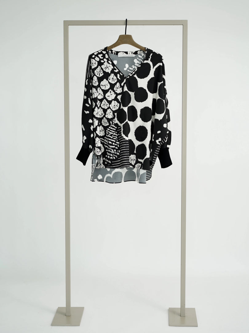 HERZENS BLOUSE 70125-6056 PRINT - 1