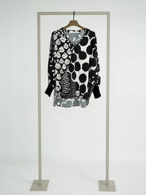 HERZENS BLOUSE 70125-6056 PRINT - 1