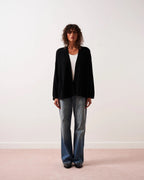 ABSOLUT CASHMERE VEST CASSIDY NOIR ZWART - 2