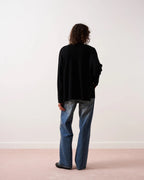 ABSOLUT CASHMERE VEST CASSIDY NOIR ZWART - 3