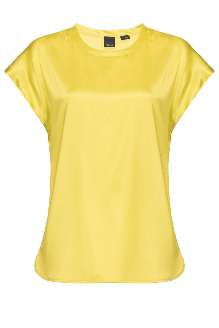 PINKO TOP FARIDA GEEL - 1