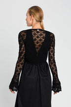 TWIN SET VEST 3116 ZWART - 2