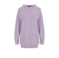ELISABETTA FRANCHI HOODIE AM72S41 LILA - 1