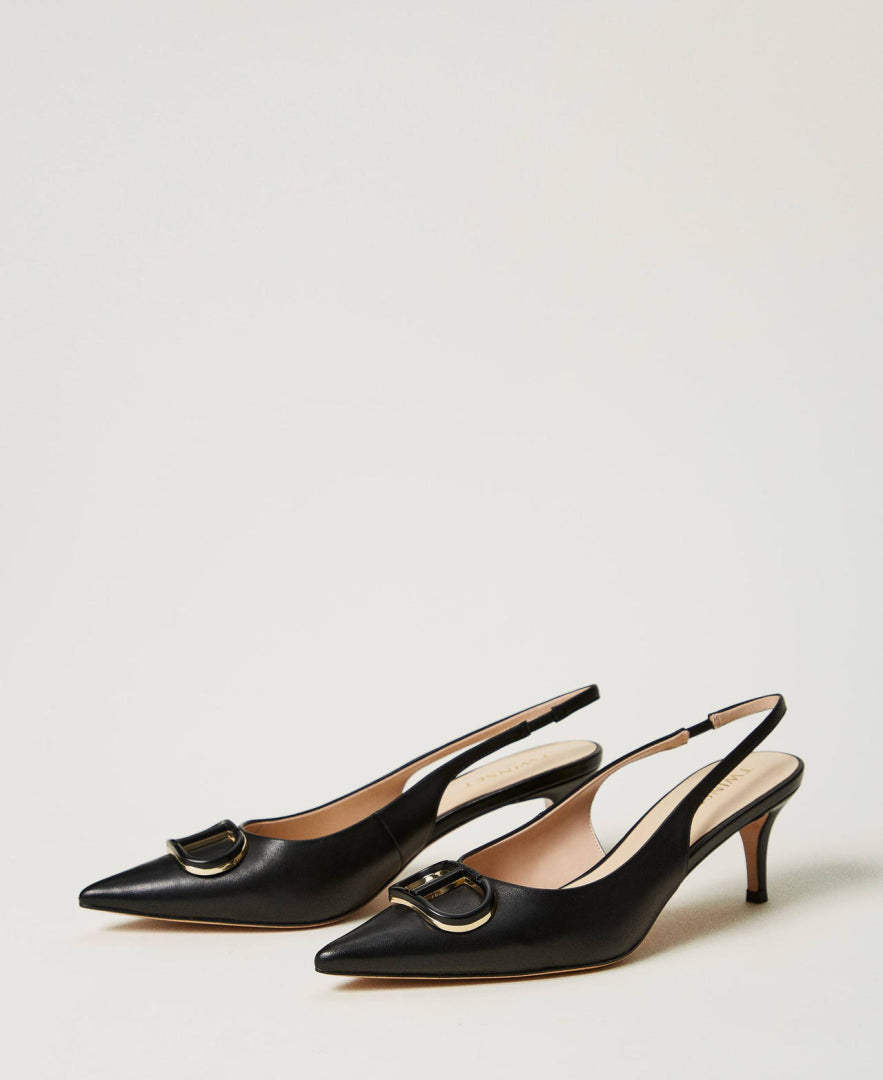 TWIN SET SCHOEN 132 ZWART - 1