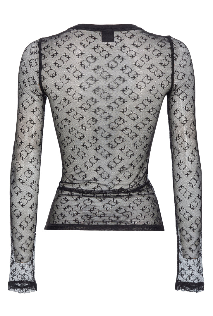 PINKO TOP BRUNEI ZWART - 2