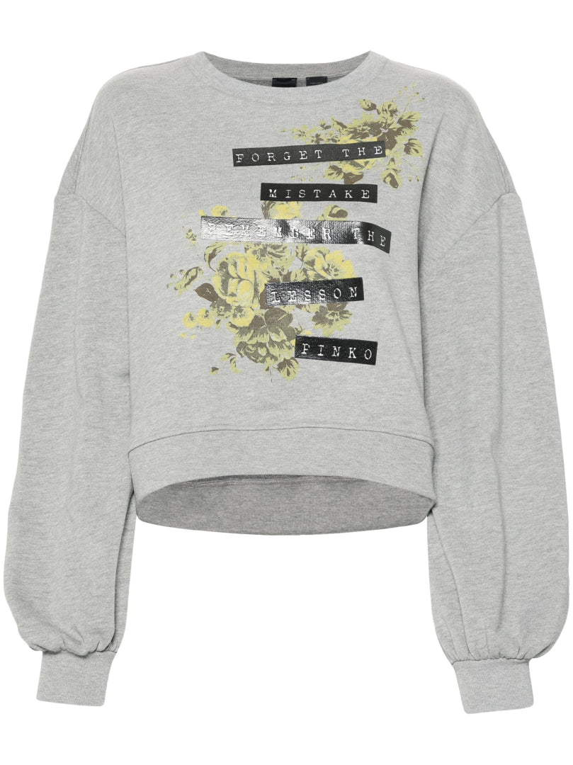 PINKO SWEATER CERESOLE GRIJS - 1