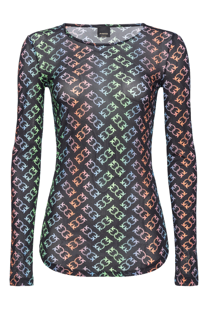 PINKO TOP BERLINO PRINT - 1