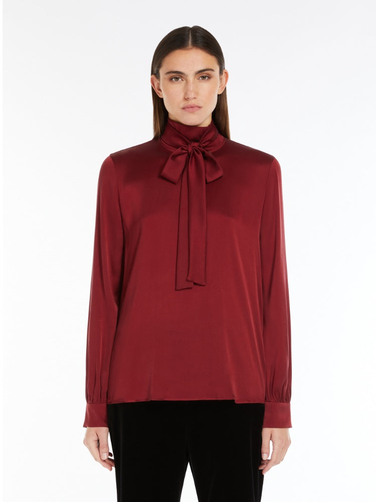 MAX MARA BLOUSE MARAT BORDEAUX - 1