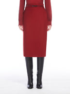 MAX MARA ROK GINSENG BORDEAUX - 1