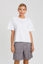 TWIN SET T-SHIRT 242TP2321 WIT - 1