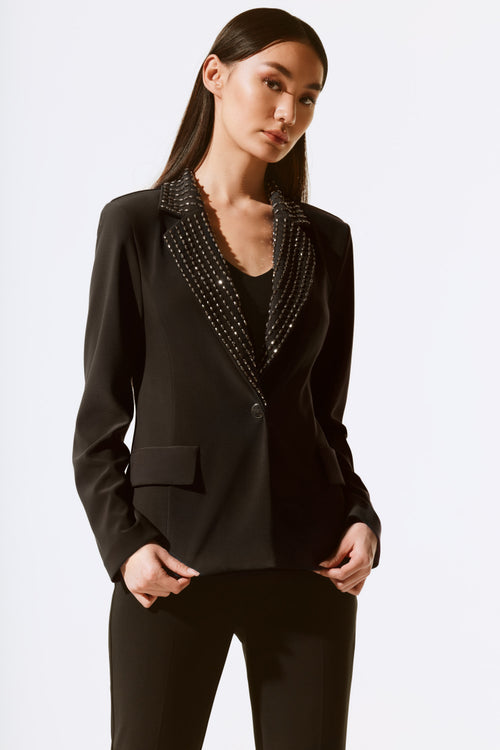 JOSEPH RIBKOFF BLAZER 243731 ZWART - 1
