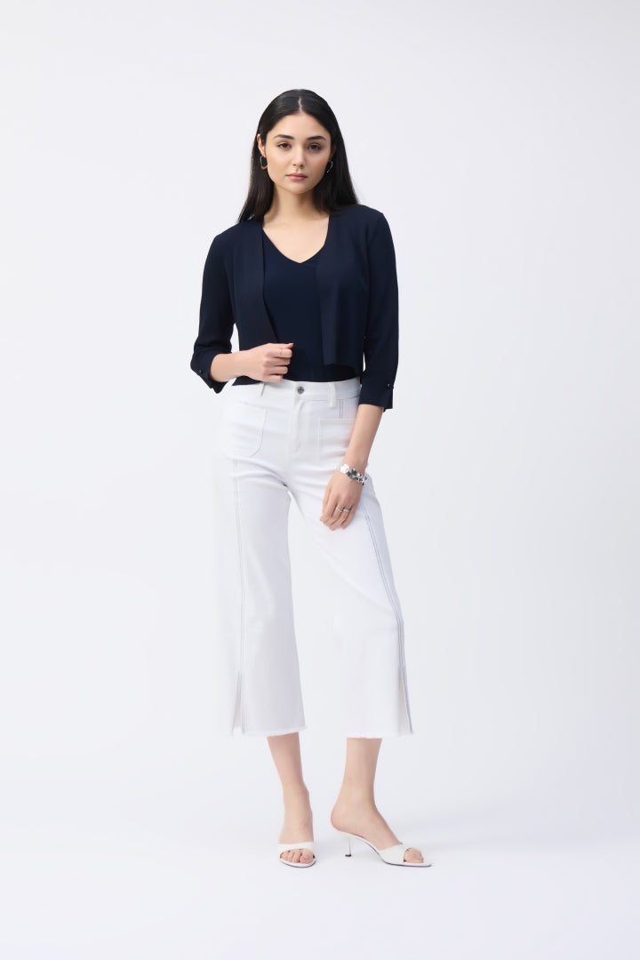JOSEPH RIBKOFF VEST 251900 BLAUW - 4