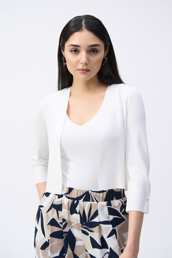 JOSEPH RIBKOFF VEST 251900 WIT - 1