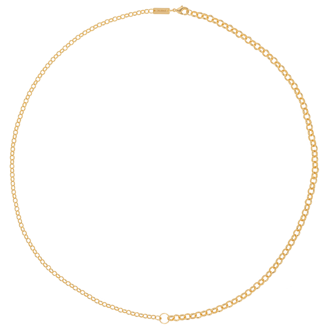 EMILIA BY BON DEP MATHILDE NECKLACE 70 CM GOUD - 1