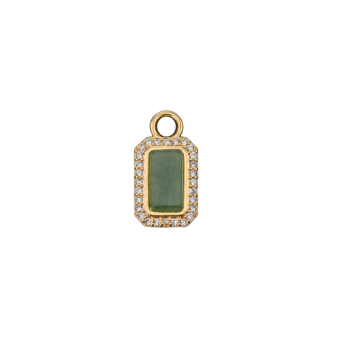 EMILIA BY BON DEP AVA CHARM JADE GOUD - 1