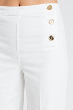 TWIN SET BROEK 2590 WIT - 4
