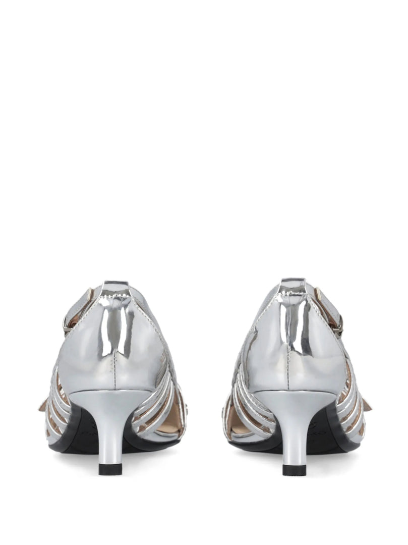 PINKO SCHOEN GLORIA ZILVER - 4