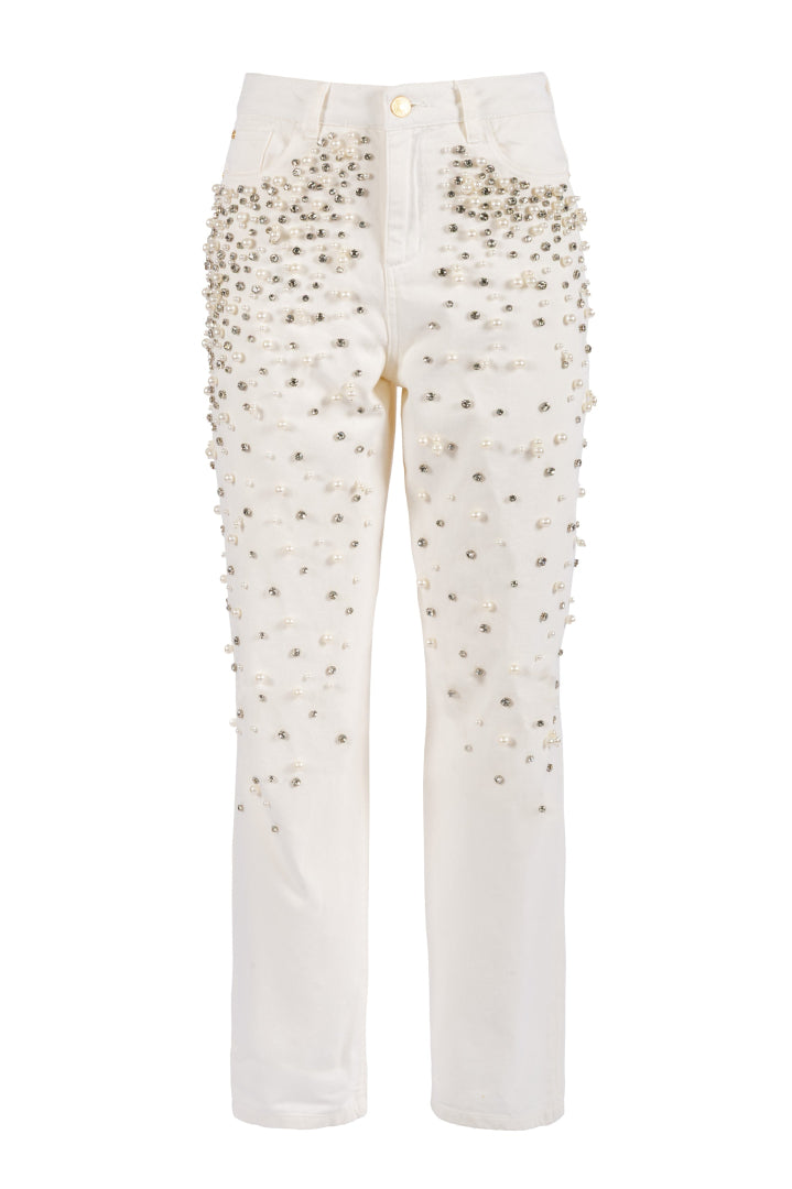 NENETTE JEANS SAMBUCO WIT - 1