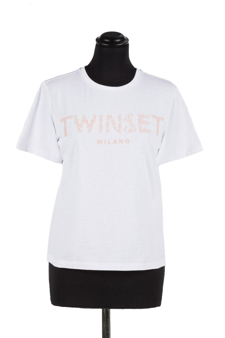 TWIN SET T-SHIRT 2042 WIT - 1