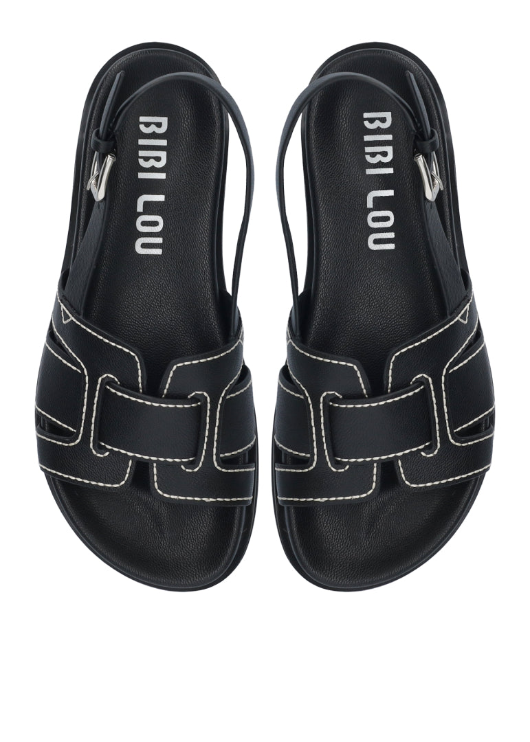BIBI LOU SLIPPER 763Z40VK ZWART - 4