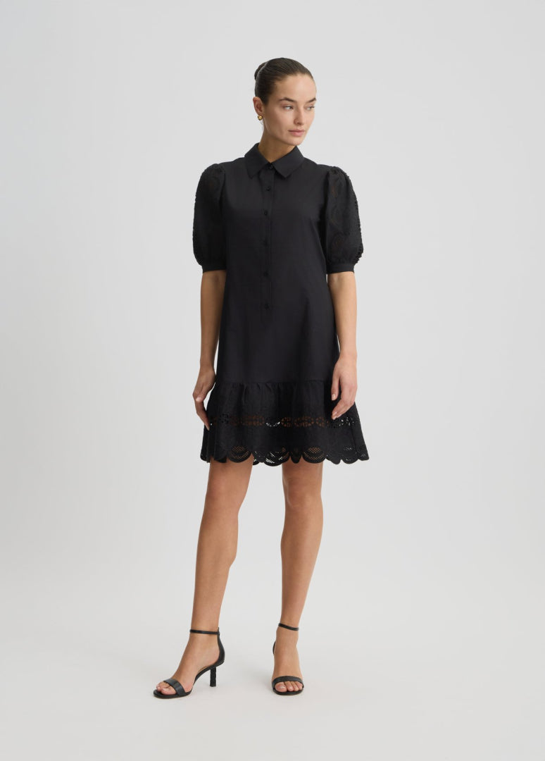LIU JO JEANS JURK WA5256 ZWART - 1