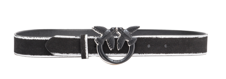 PINKO LOVE BERRY RIEM ZWART - 1