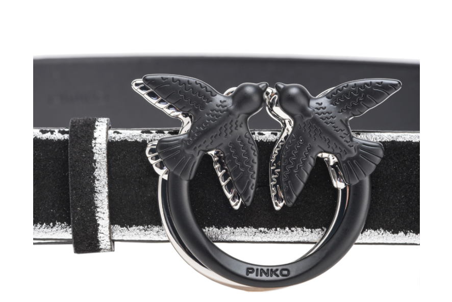 PINKO LOVE BERRY RIEM ZWART - 2