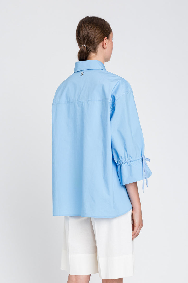 TWINSET ACTITUDE BLOUSE 2012 BLAUW - 3